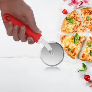 Ganesh GANESH PIZZA / PASTRY CUTTER Wheel Pizza Cutter (Stainless Steel) ( default, Standard ).