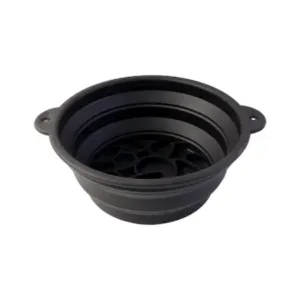 Silicone Ice Facial Bowl with Built-In Ice Tray Foldable Skin Care Bowl (1 Pc) ( default, Standard )